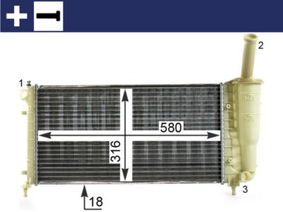 Radiatorius, variklio aušinimas