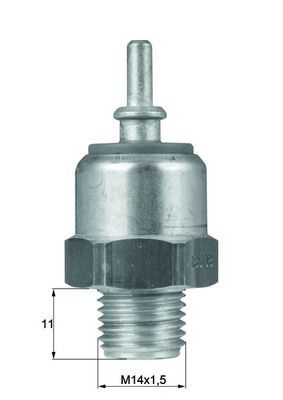 Temperatūros jungiklis, radiatoriaus ventiliatorius