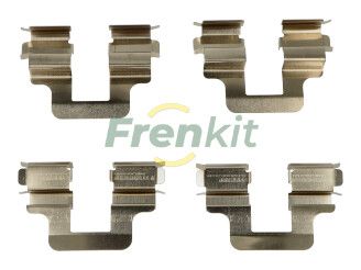 Priedų komplektas, diskinių stabdžių trinkelės