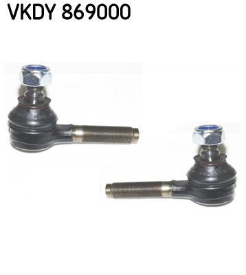 Skersinės vairo trauklės galas